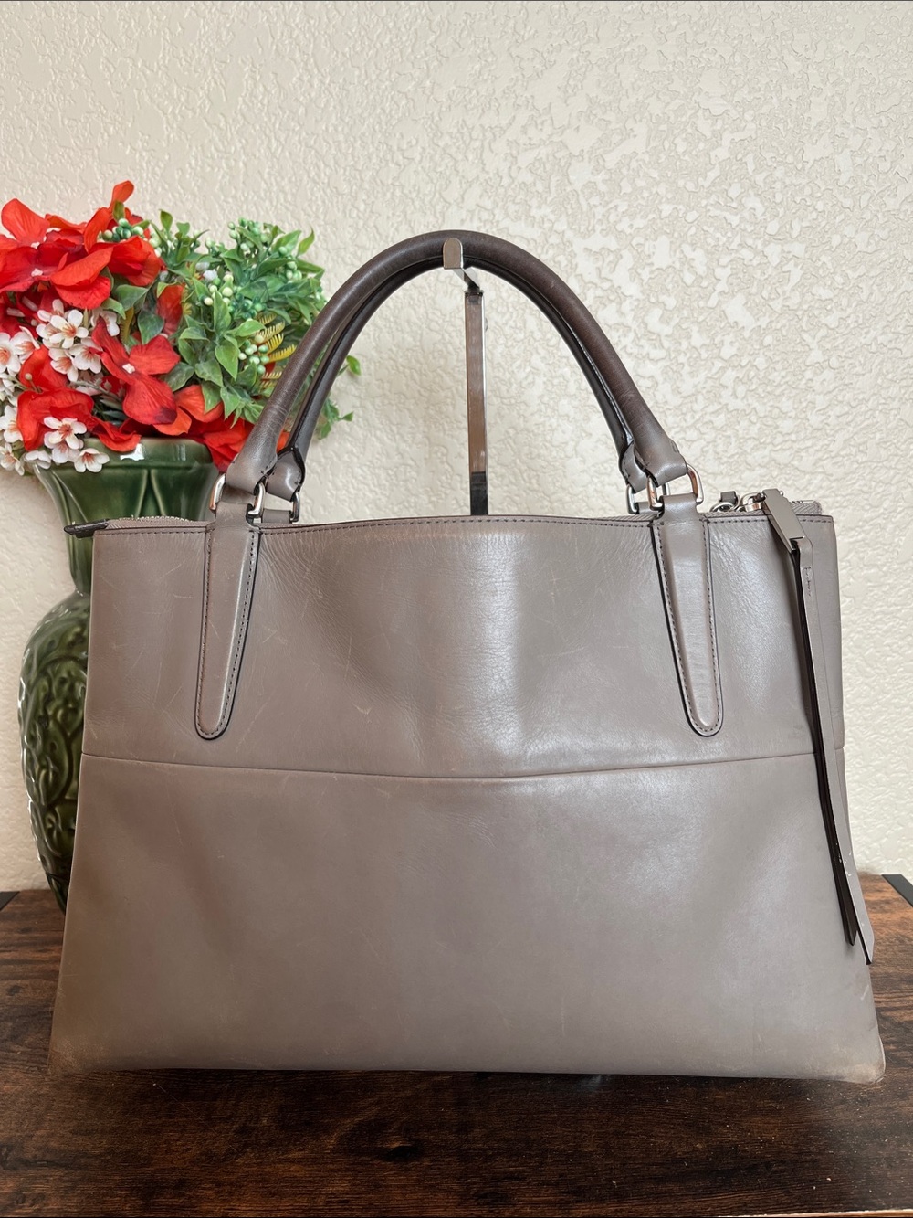 Coach gray Borough Bag 30348 - Picture 4 of 14